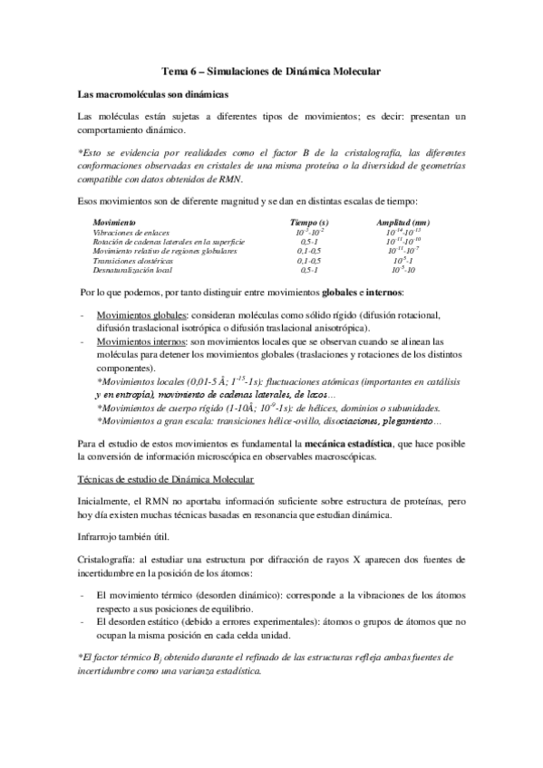 Miniatura del documento Tema 6 - Simulaciones de Dinámica Molecular.pdf
