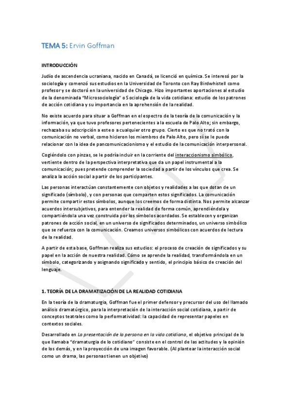 Miniatura del documento TEMA 5 GOFFMAN.pdf