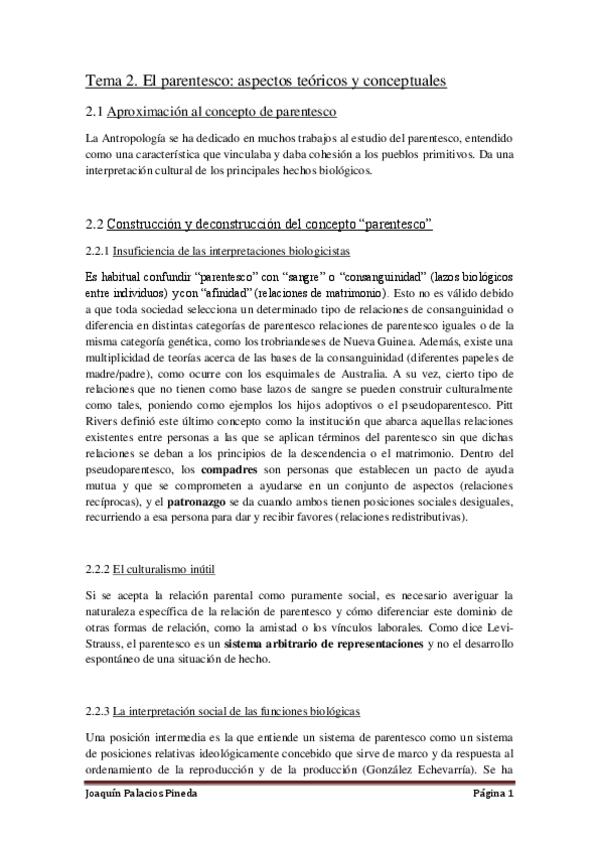 Miniatura del documento Tema 2. El parentesco. Aspectos teóricos y conceptuales.pdf