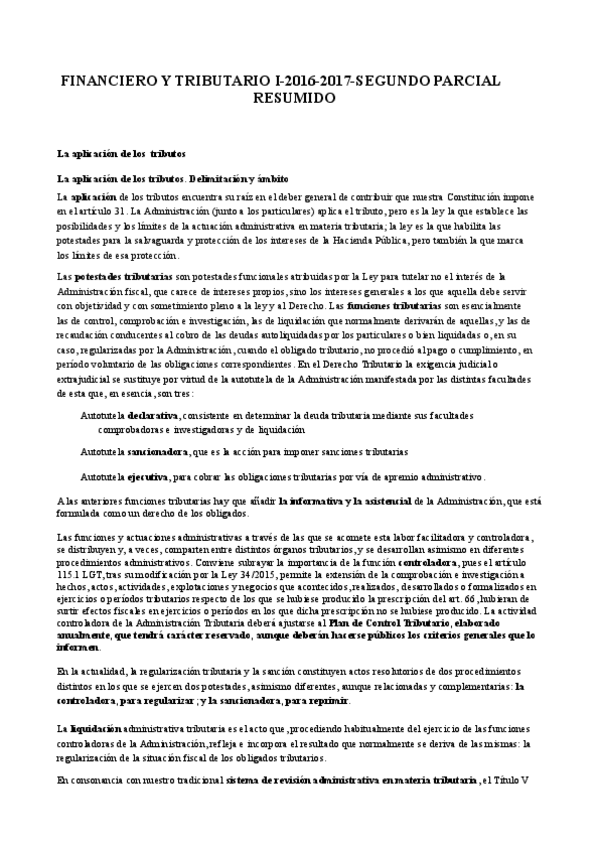 Miniatura del documento FINANCIERO Y TRIBUTARIO I-SEGUNDO PARCIAL RESUMIDO.pdf