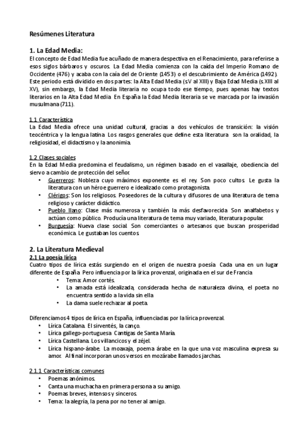 Miniatura del documento Resumenes-Literatura-Edad-Media.pdf