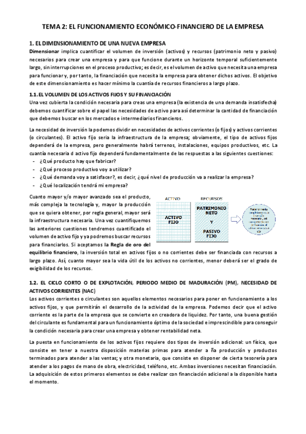 Miniatura del documento TEMA 2. EL FUNCIONAMIENTO ECONCÓMICO FINANCIERO DE LA EMPRESA.pdf