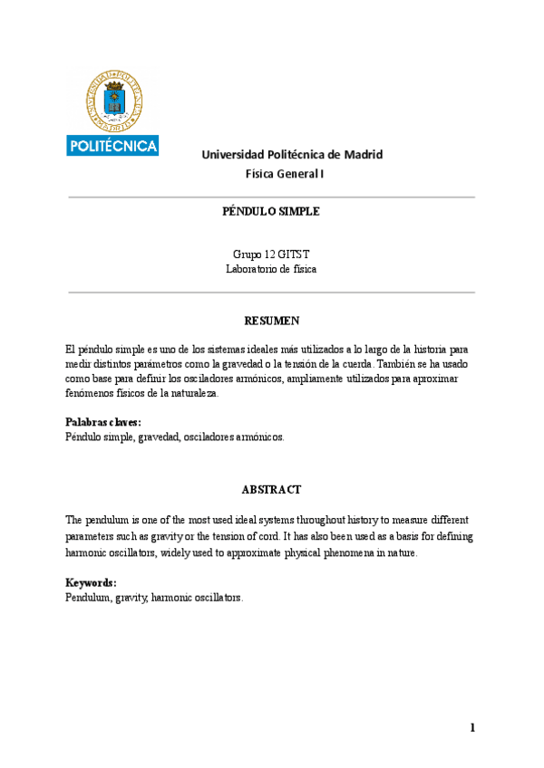 Miniatura del documento Informe-Pendulo-simple.pdf