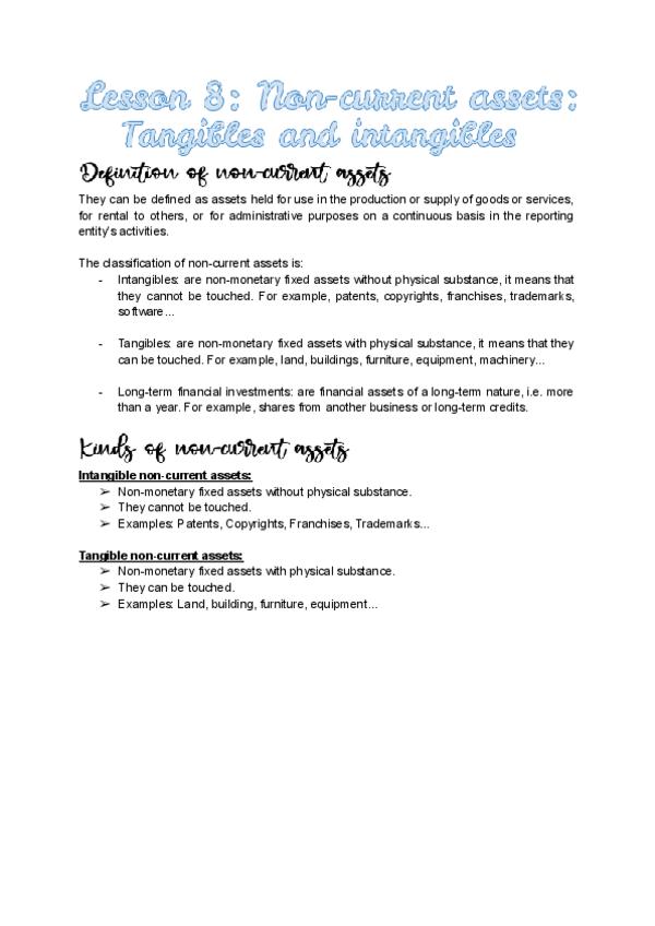 Miniatura del documento Lesson-8-Non-current-assets-Tangibles-and-intangibles.pdf