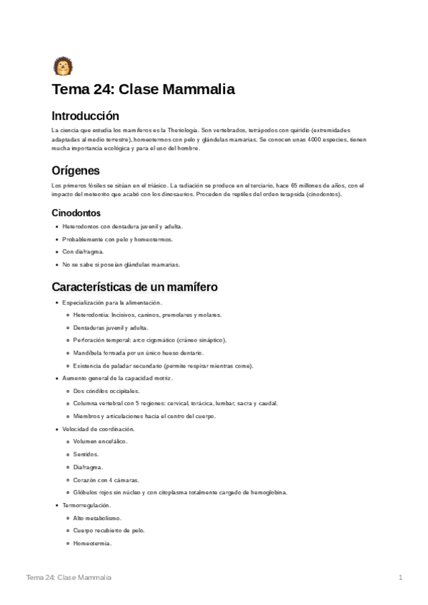 Miniatura del documento Tema24ClaseMammalia.pdf