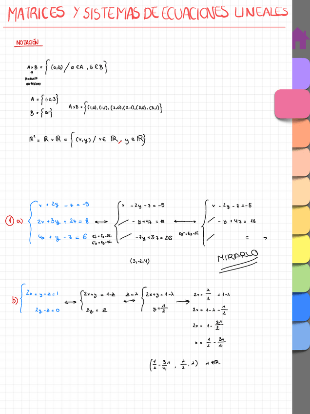 Miniatura del documento Tema 2 - Matrices y Sistemas Lineales