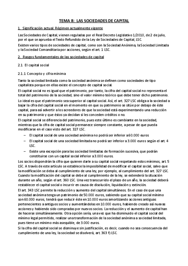 Miniatura del documento Tema 8. LAS SOCIEDADES DE CAPITAL.pdf