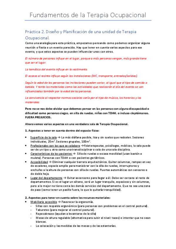 Miniatura del documento Práctica 2. Diseño y planificación de una unidad de Terapia Ocupacional.pdf