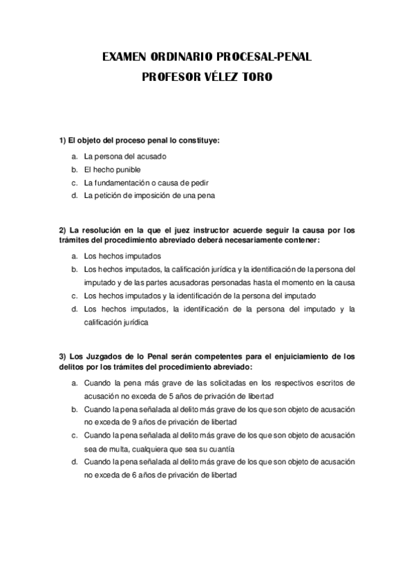 Miniatura del documento ExamenordinarioProcesalPenalconVelezToro.pdf