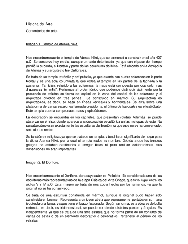 Miniatura del documento Comentario-arte-griego.pdf
