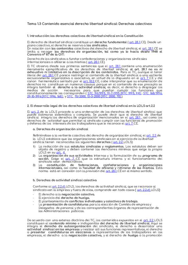 Miniatura del documento Tema-1.3-Contenido-esencial-derecho-libertad-sindical-Derechos-colectivos-.docx