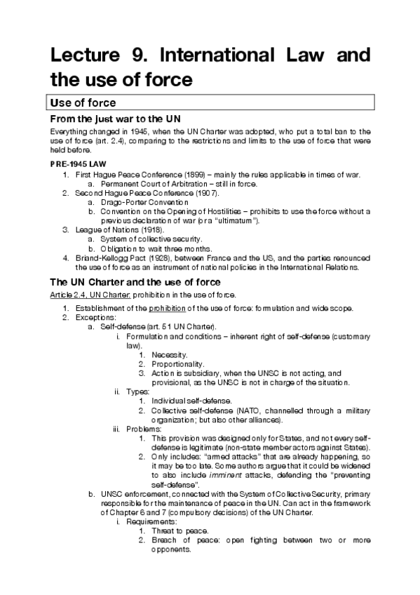 Miniatura del documento Lecture 9. Use of force.pdf