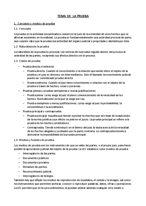 Miniatura del documento Tema 10. LA PRUEBA.pdf