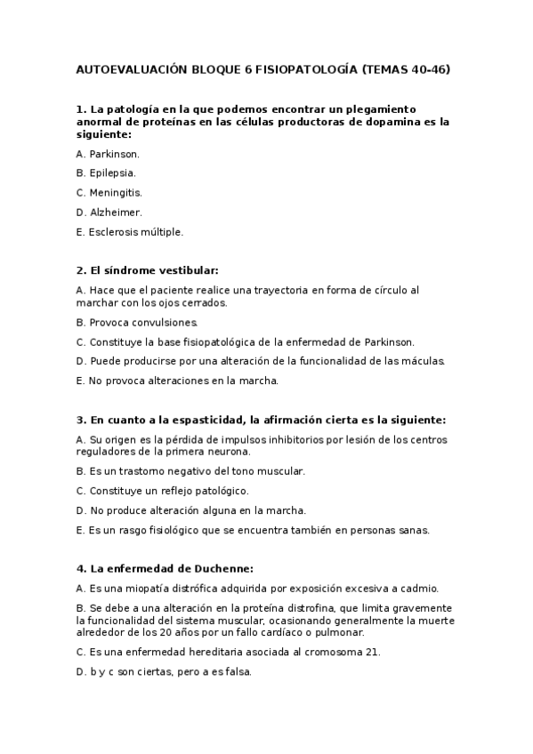 Miniatura del documento AUTOEVALUACIÓN BLOQUE 4 FISIOPATOLOGÍA.docx