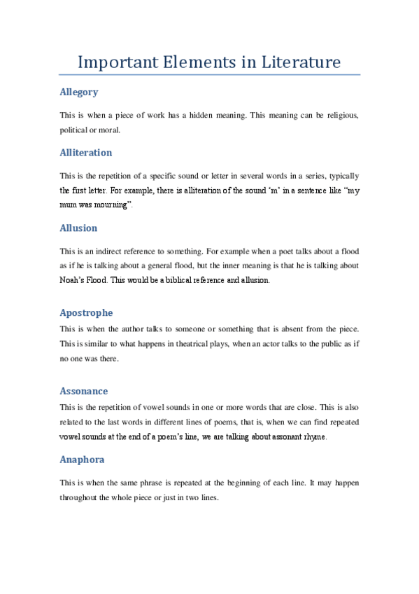 Miniatura del documento Important-Elements-in-Literature.pdf