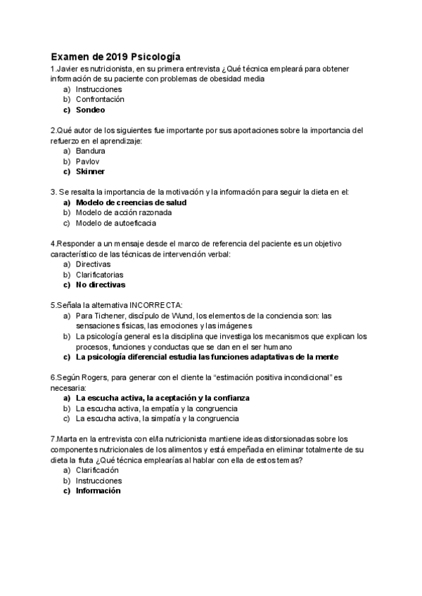 Miniatura del documento Soluciones-examen-de-2019-Psicologia.pdf