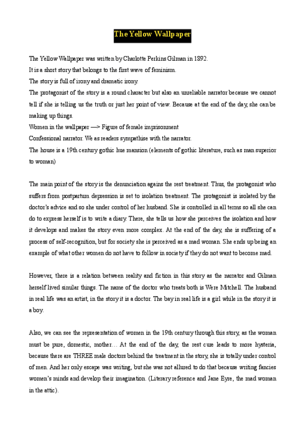 Miniatura del documento The-Yellow-Wallpaper.pdf