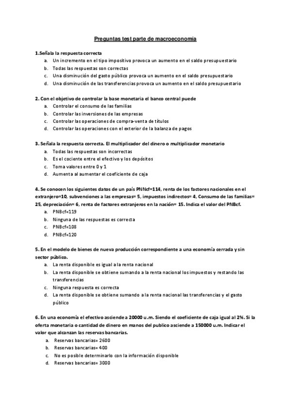 Miniatura del documento Preguntas Test Macroeconmía.pdf