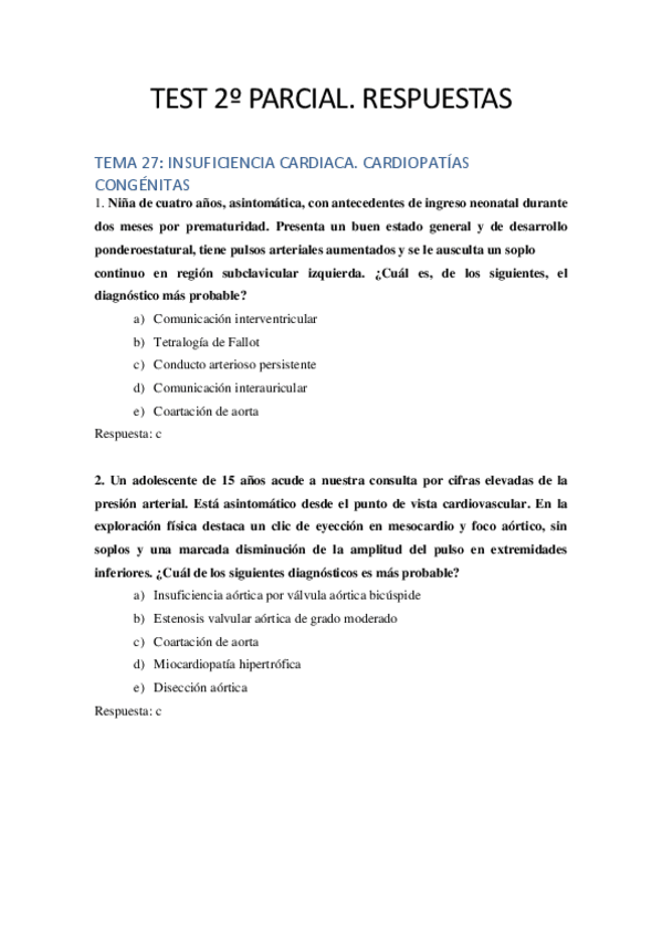 Miniatura del documento Respuestas del Test 2º parcial. Pediatria.pdf