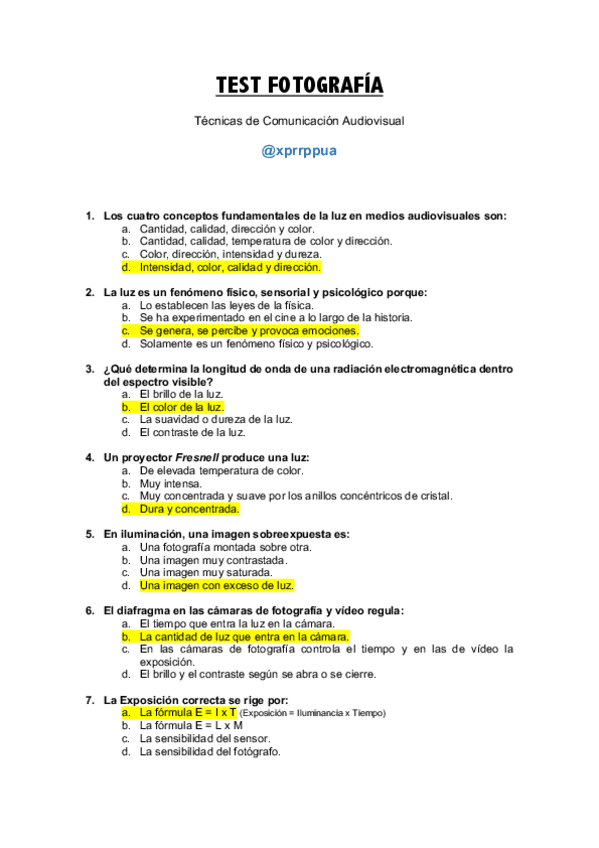 Miniatura del documento TEST FOTOGRAFÍA (con respuestas).pdf