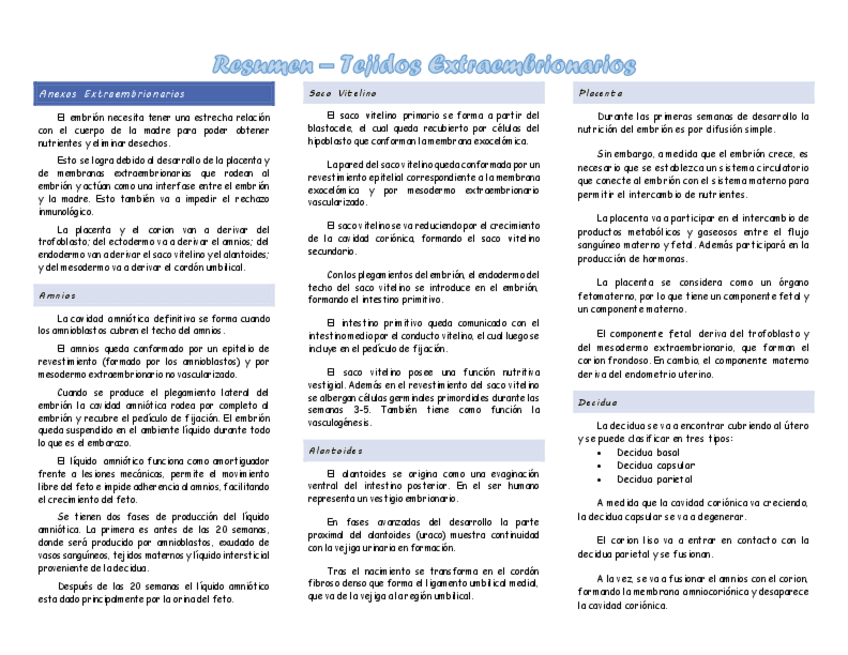 Miniatura del documento Resumen-Tejidos-Extraembrionarios.pdf