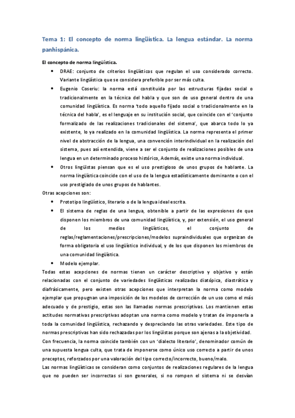 Miniatura del documento Tema 1 El concepto de norma lingüística. La lengua estándar. La norma panhispánica.pdf
