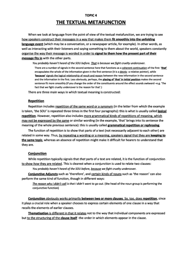 Miniatura del documento Tema 4. Textual Metafunction.pdf