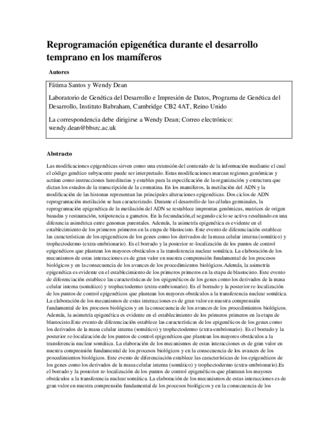 Miniatura del documento Reprogramacion-epigenetica-durante-el-desarrollo-temprano-en-los-mamiferos.docx