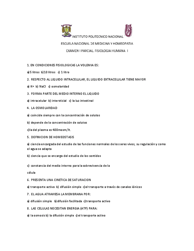 Miniatura del documento Examen 1° parcial fisiología básica.pdf