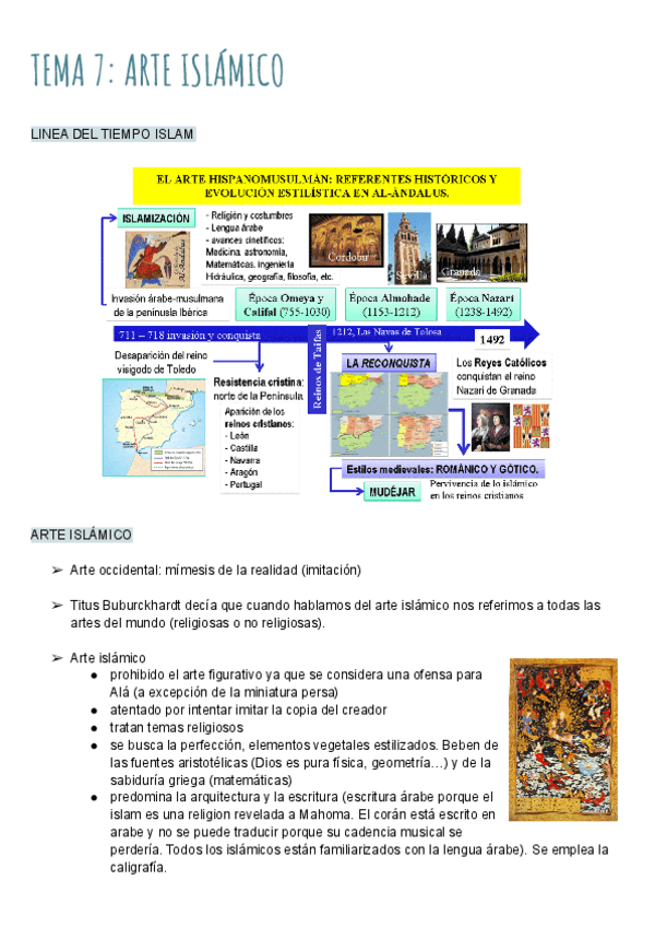 Miniatura del documento TEMA 7 - ARTE ISLAMICO