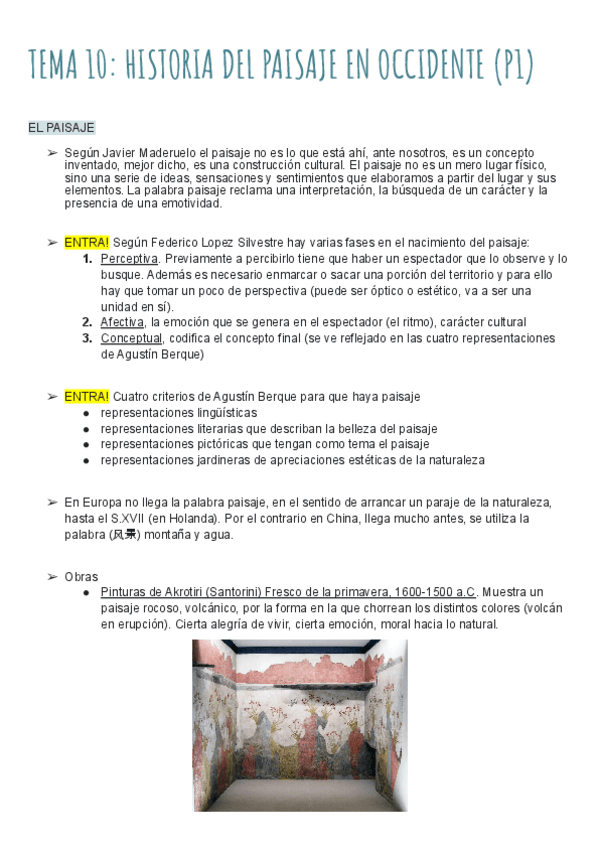 Miniatura del documento TEMA 10 (PARTE 1) - PAISAJE OCCIDENTAL