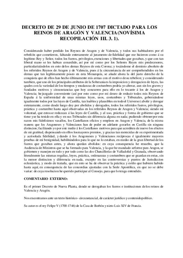 Miniatura del documento Decreto-de-29-de-junio-de-1707-dictado-para-los-Reinos-de-Aragon-y-Valencia.pdf