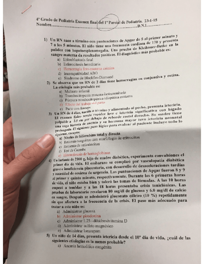 Miniatura del documento Final 1er parcial ENERO 2015. Pediatria.pdf