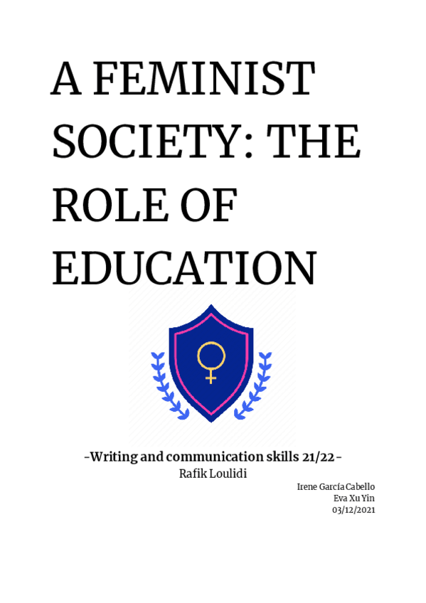 Miniatura del documento A-FEMINIST-SOCIETY-THE-ROLE-OF-EDUCATION.docx