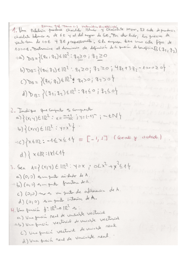 Miniatura del documento 1º Examen tipo test Temas 1 2 Matemáticas II.pdf