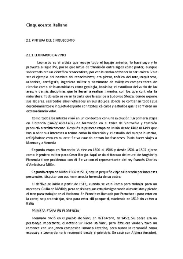 Miniatura del documento Cinquecento Italiano.pdf