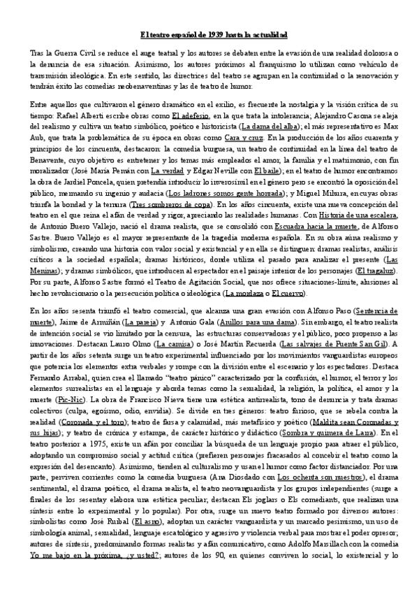 Miniatura del documento El teatro español desde 1939 hasta la actualidad.pdf