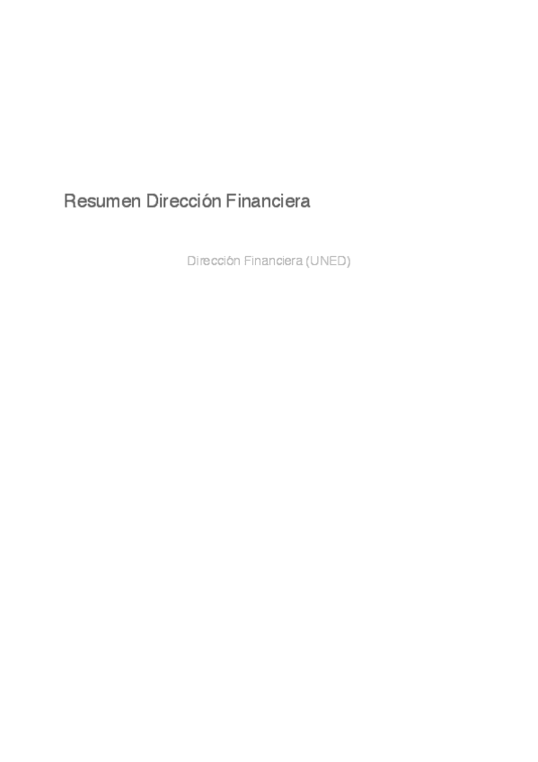 Miniatura del documento Resumen Dirección financiera.pdf