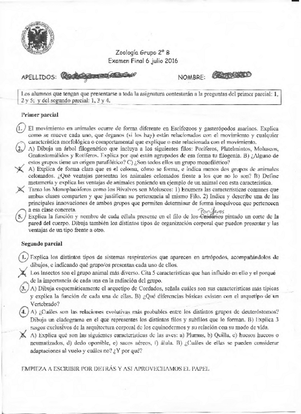 Miniatura del documento Examen zoologia Julio 2016.pdf