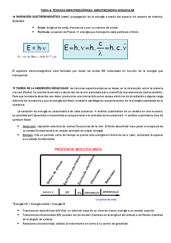 Miniatura del documento TEMA-4-TECNICAS-ESPECTROSCOPICAS-ESPECTROSCOPIA-MOLECULAR-parte-1.pdf