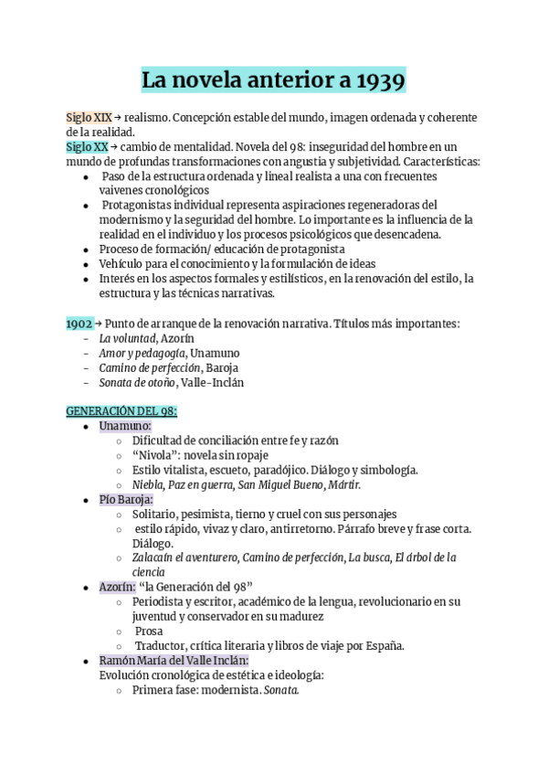 Miniatura del documento Novela Anterior al 39