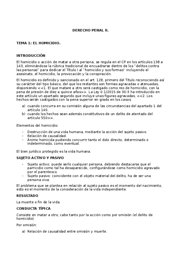 Miniatura del documento Resumen-Primer-Parcial-3-Derecho-Penal-II.odt