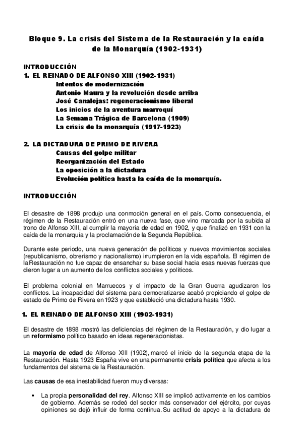 Miniatura del documento Historia-EspanaBloque-9Alfonso-XIII.pdf