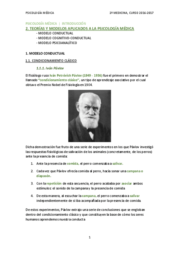 Miniatura del documento TEMA 2 - TEORÍAS Y MODELOS APLICADOS A LA PSICOLOGÍA MÉDICA.pdf