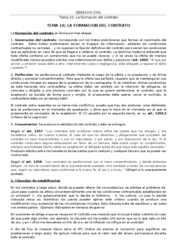 Miniatura del documento TEMA 10; LA FORMACION DEL CONTRATO.docx