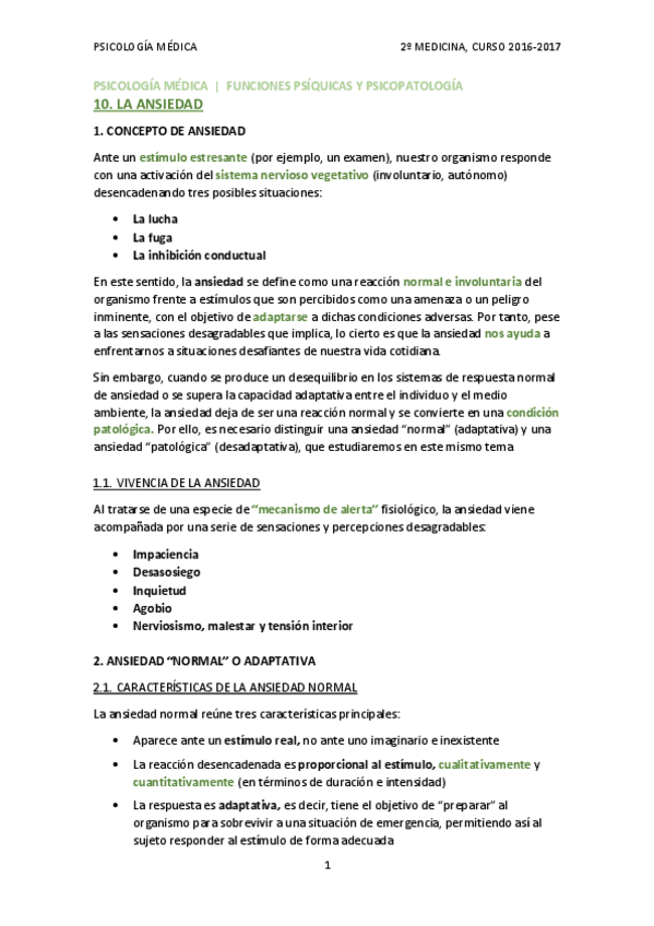 Miniatura del documento TEMA 10 - LA ANSIEDAD.pdf