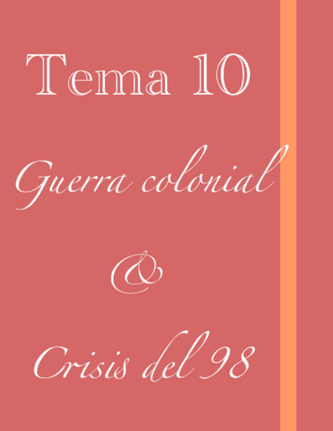 Miniatura del documento Tema-10-Guerra-colonial-y-Crisis-del-98.pdf
