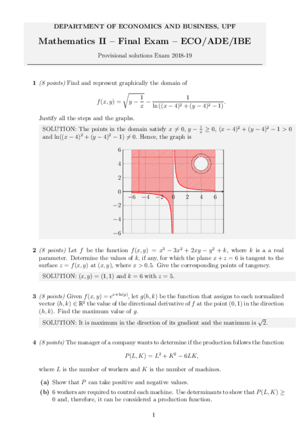 Miniatura del documento 2018-19 Final Exam (solution)