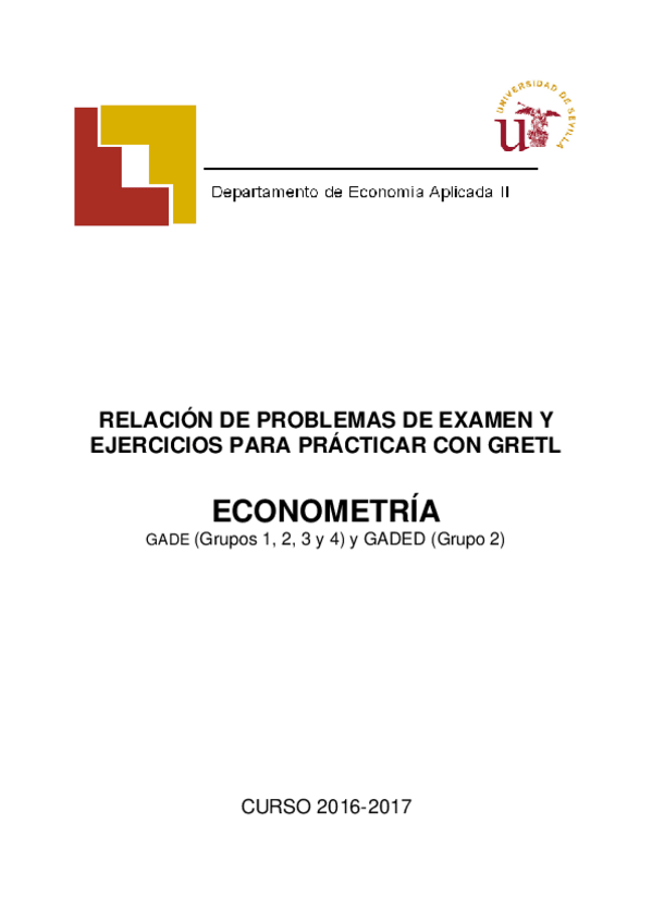 Miniatura del documento relación examenes y ejercicios para prácticar con Gretl (2016-17).pdf
