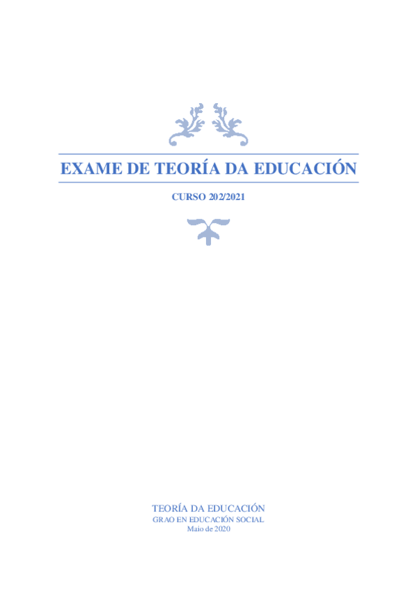 Miniatura del documento Exame-Teoria-da-Educacion.pdf